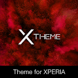 xBlack - Red Premium Theme for Xperia icon