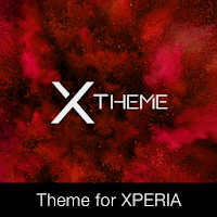 XBlack - Red Premium Theme for Xperia