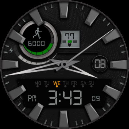 W-Design WOS042 - Watch Face Screen 2