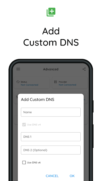 Screenshot 6 DNS Changer | Mobile Data & WiFi | IPv4 & IPv6 android
