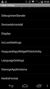 Hidden Android Settings Unknown