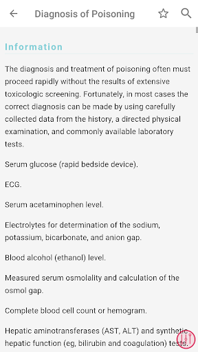 Poisoning & Drug Overdose Info Screen 3
