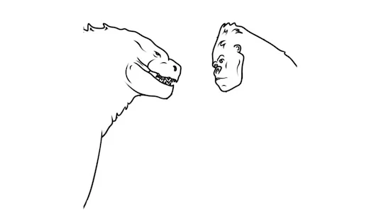 Como desenhar Godzilla e Kong
