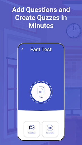 Android application Fast Test - Test Builder screenshort