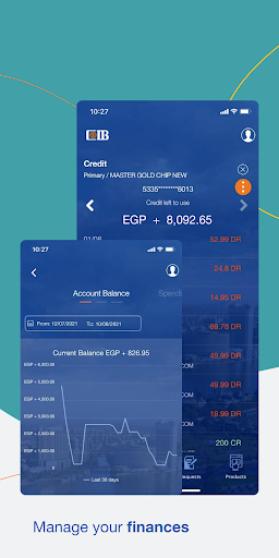 CIB Egypt Mobile Banking Screen 2