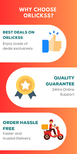 Android application Orlickss screenshort