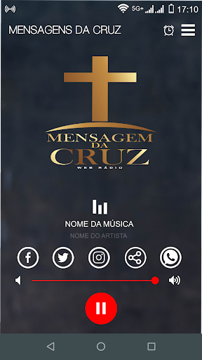 Android application Mensagem da Cruz screenshort