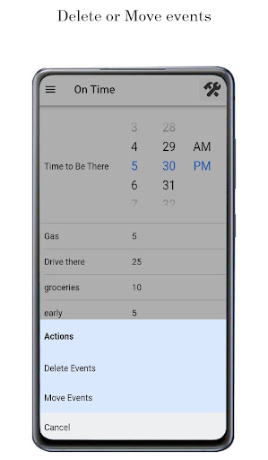 On Time - Know When to Leave Screen 2