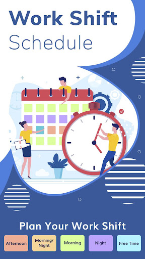 Android application Personal Work Shift Schedule & screenshort