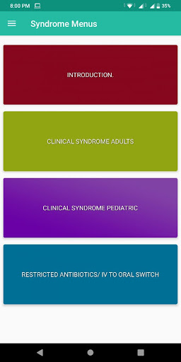 Android application STNMH Antibiotic Policy Sikkim screenshort