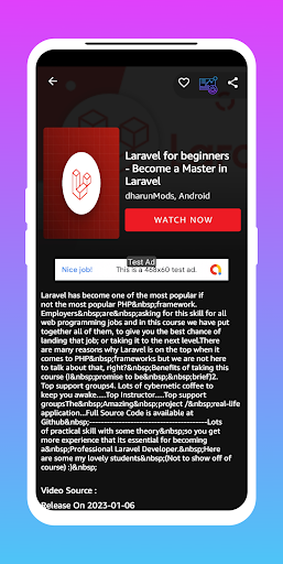 leanV - A online learning App Screen 3