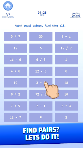 Math game puzzle: Brain Train Screen 3