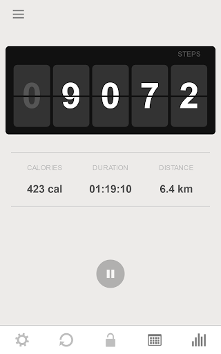 Screenshot of Pedometer - Step Counter