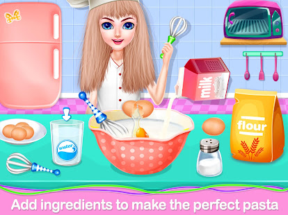 Pasta food Maker Cooking game 1.9 APK + Mod (Free purchase) for Android