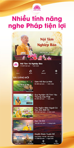 Android application PHÁP QUANG screenshort