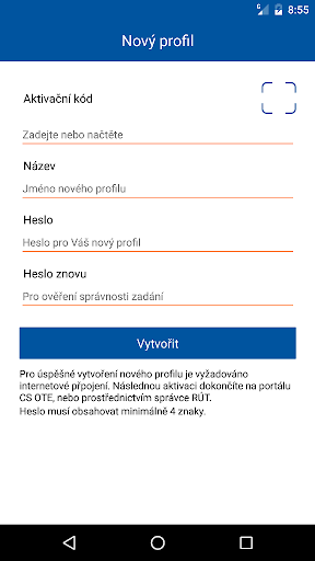 Android application POZE - OTE screenshort