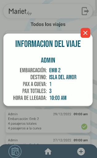 MarietApp Screen 3