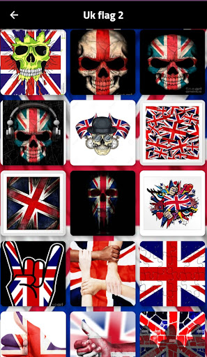 Android application Uk flag screenshort