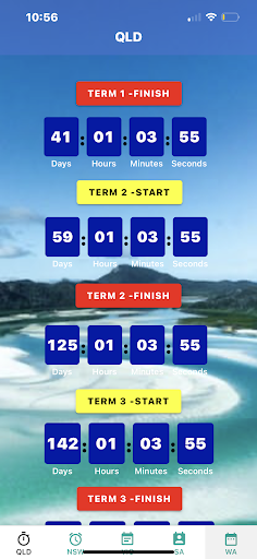 Android application School Dates Countdown screenshort