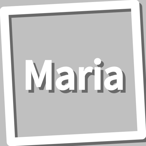 Book, Maria logo