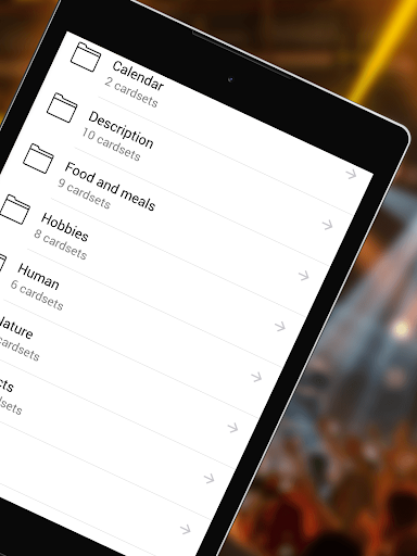 English - Arabic Flashcards