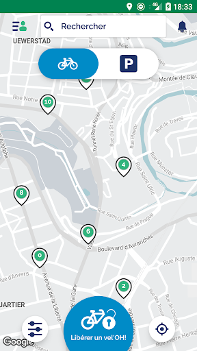 Aperçu de l'application