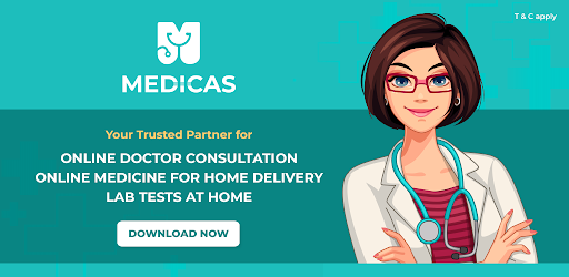 Android application Medicas - Online Doctors App screenshort