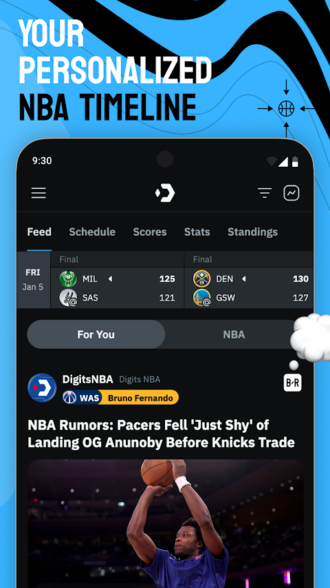 Digits: NBA Feed, Stats & Chatのおすすめ画像1