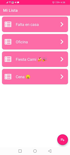 Optimallist Screen 2