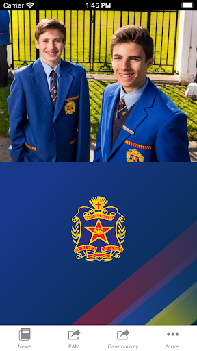 Android application St Bede's College screenshort