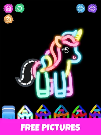Game screenshot Drawing Coloring Painting Game mod apk