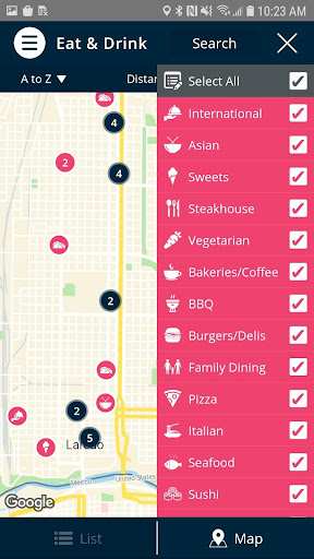 Screenshot of Visit Laredo, TX