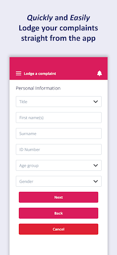 CGSO Mobile Application Screen 3