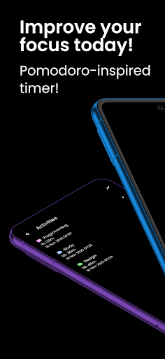 Android application Pomodoro Timer - Minimalist screenshort