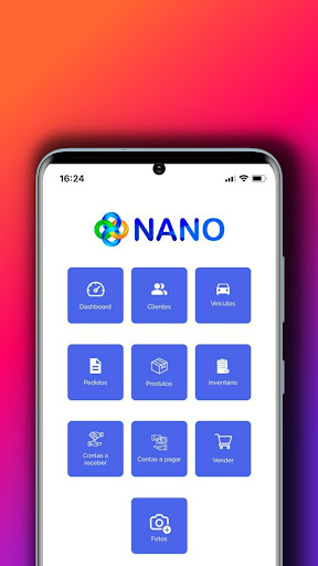 Android application Nano App screenshort