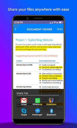 Docx Reader rtf file reader for android