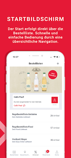 Android application Gastivo screenshort
