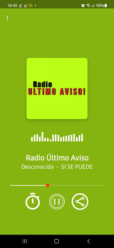 Radio Ultimo Aviso Screen 2