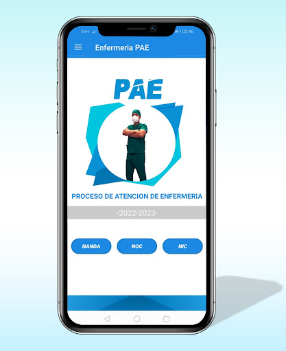 Android application Enfermeria Pae screenshort