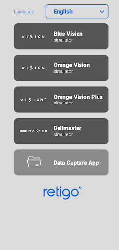 Android application RetigoApp screenshort