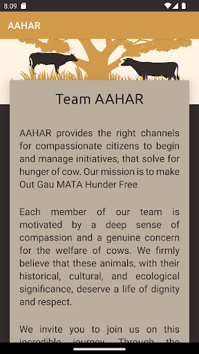 Android application AAHAR screenshort