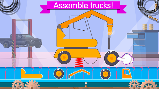 Build a Construction Car Game
