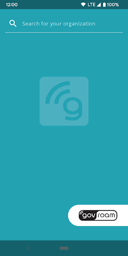 Android application getgovroam screenshort
