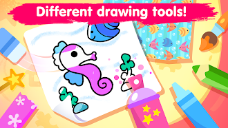 Game screenshot Coloring games for kids age 2 apk download