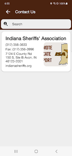Indiana Sheriffs Association Screen 3