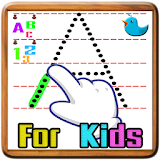Kids write ABC icon