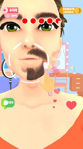 Youtuber Makeup Screen 2