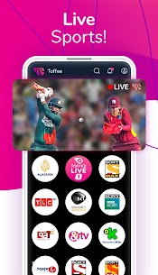 Toffee – Live TV, Sports and Drama 3