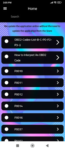 Car Code Reader OBD-2 Screen 3