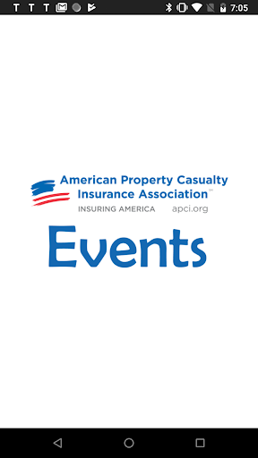 Android application APCIA Events screenshort